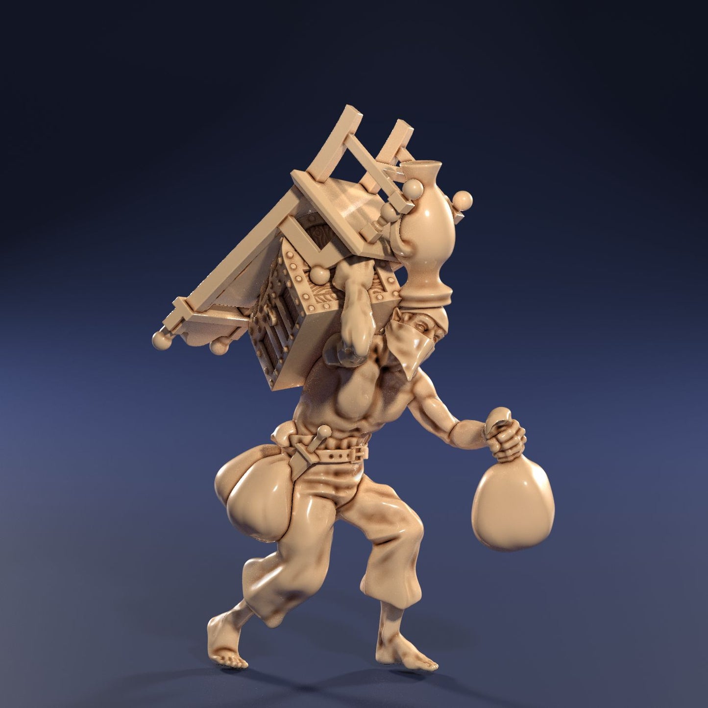 Medusa Miniatures - Cuthroat Alley - Thief Looter - DnD/TTRPG/Roleplaying/Wargames