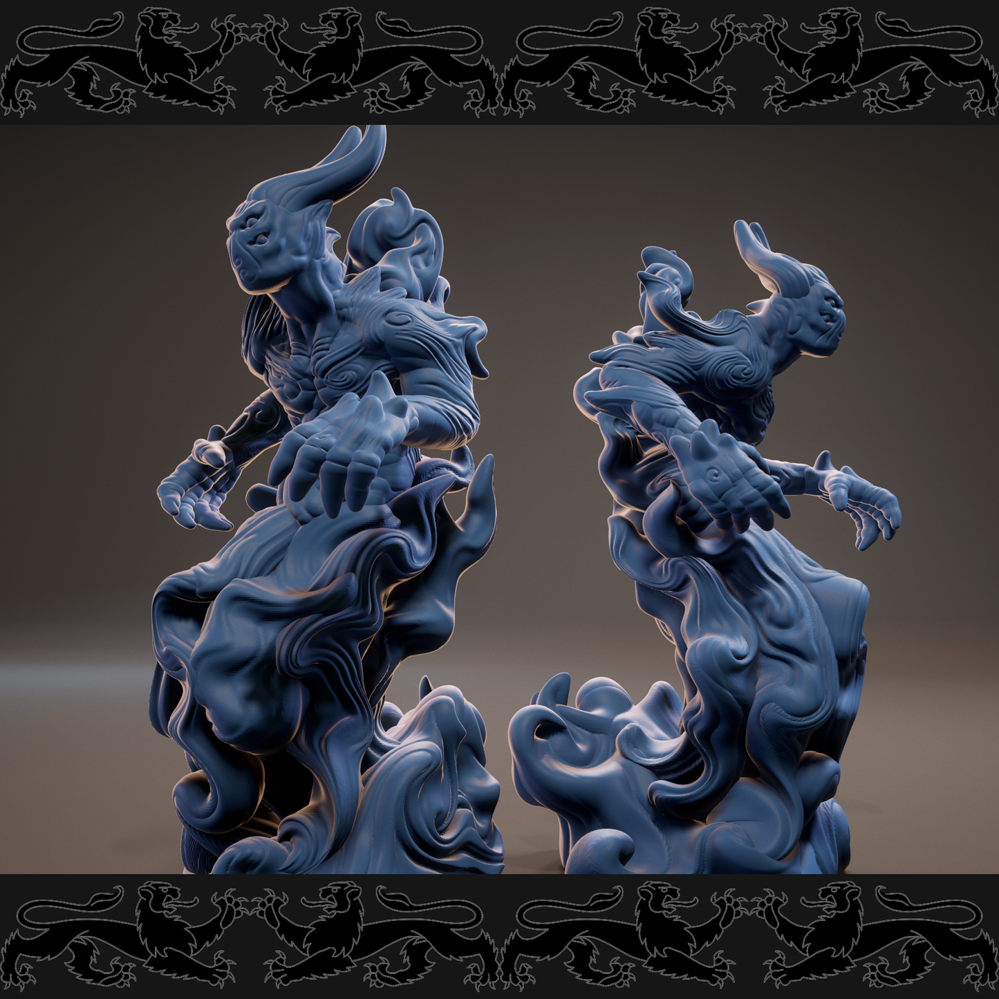 Brayan Nafarrate - Bestiary #3 - Darkness Elemental - DnD/TTRPG Figure/Miniature