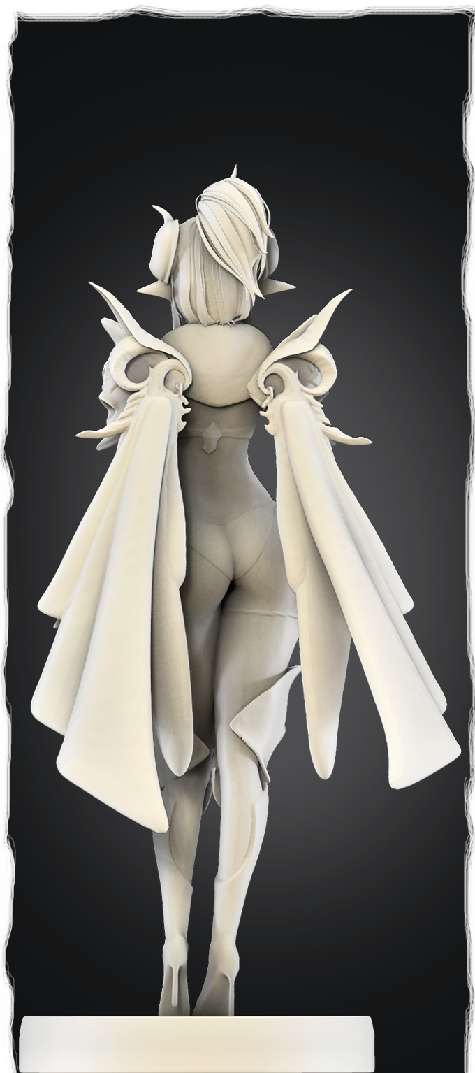 MikleJane - Idol Girl #1 - 75mm Pin Up/Figure/Model/Diorama