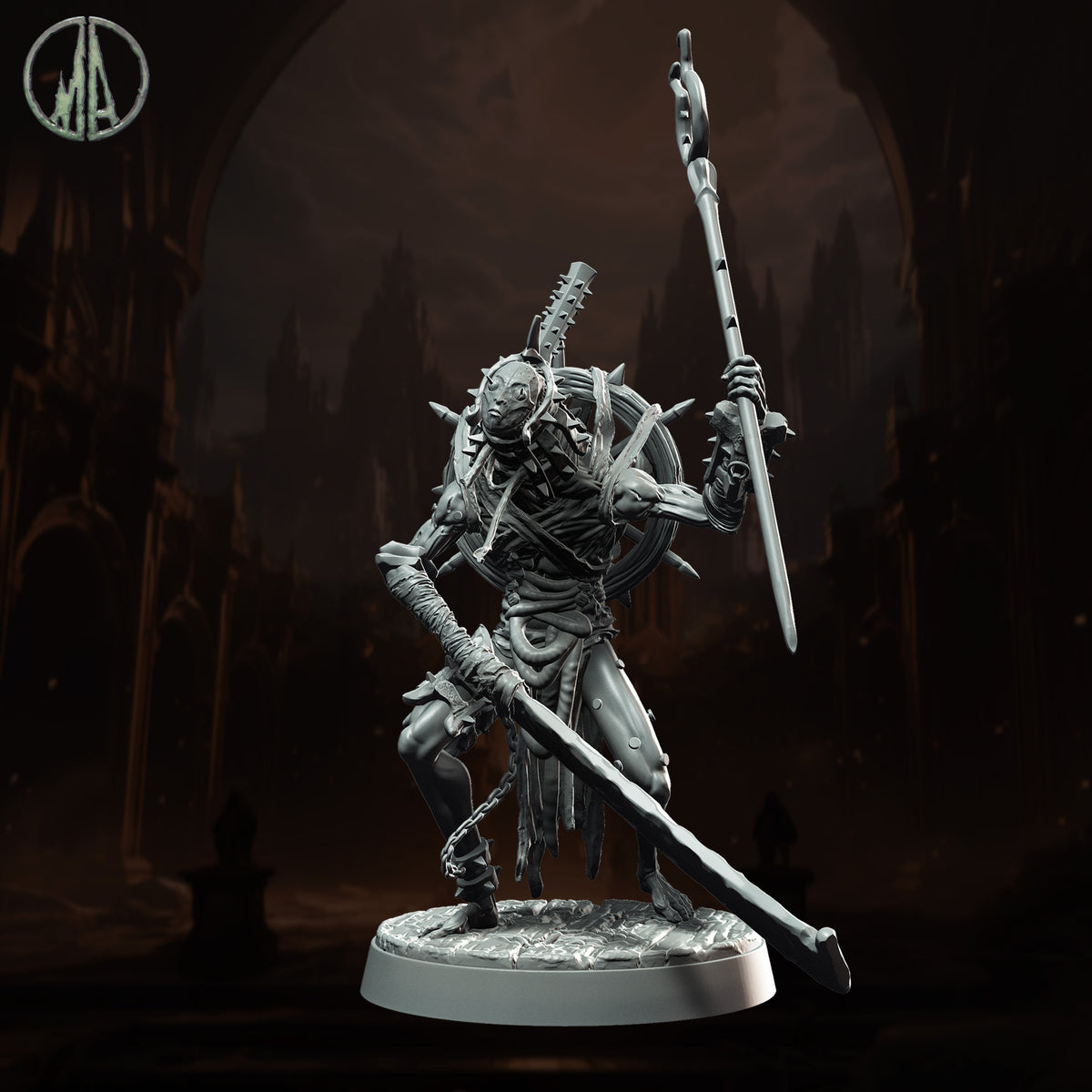 Monolith Arts - Underworld Creatures - Executor #2 - DnD/TTRPG Figure/Miniature