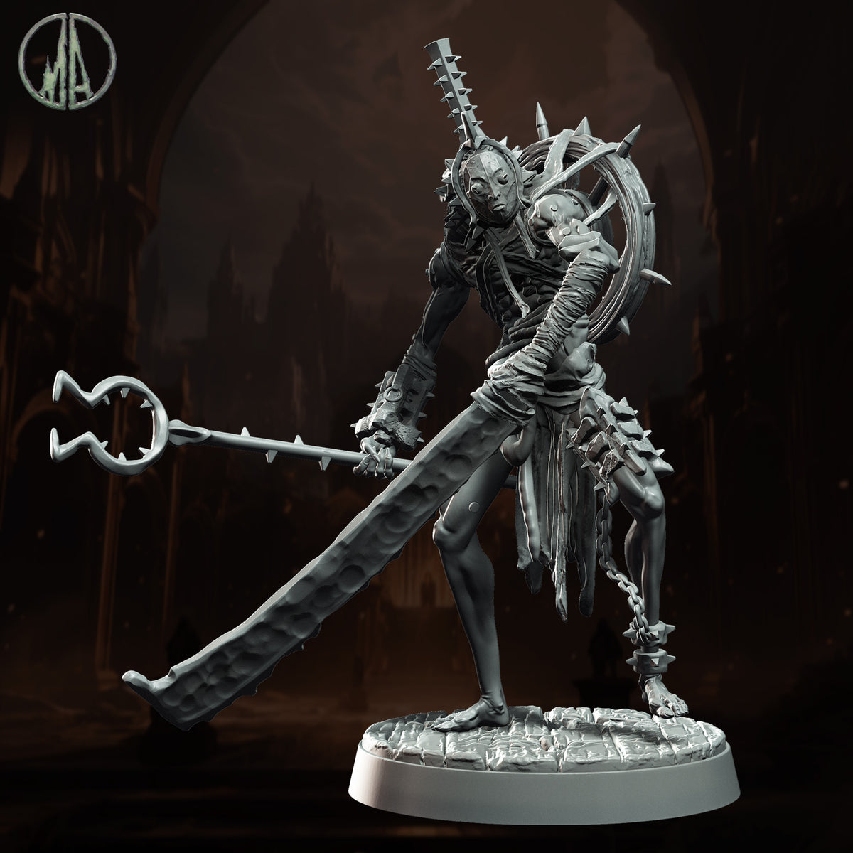 Monolith Arts - Underworld Creatures - Executor #3 - DnD/TTRPG Figure/Miniature
