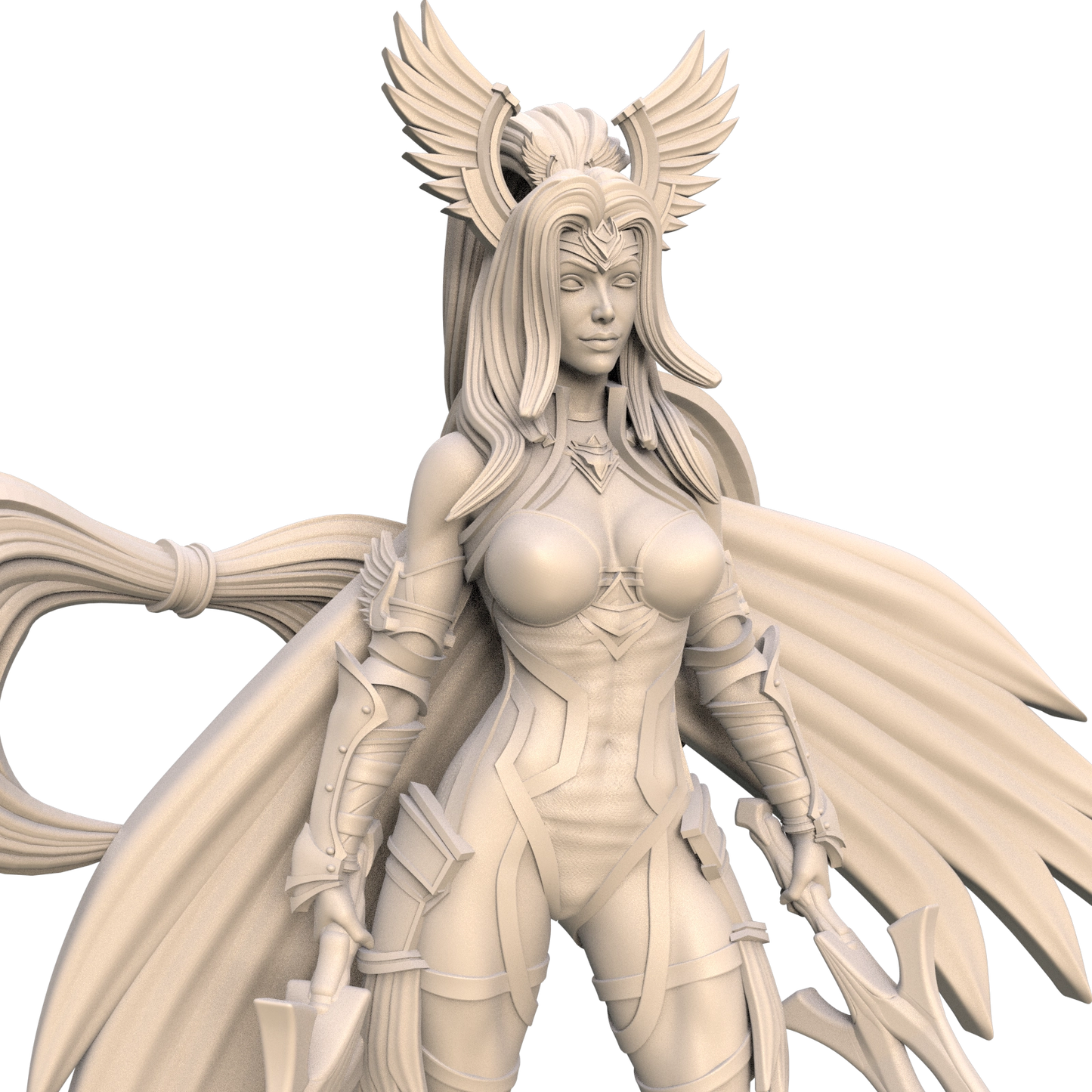 Ravi - Fantasy Girls #3 - Sanya the Valkyrie - 75mm Pin Up/Figure/Model/Diorama