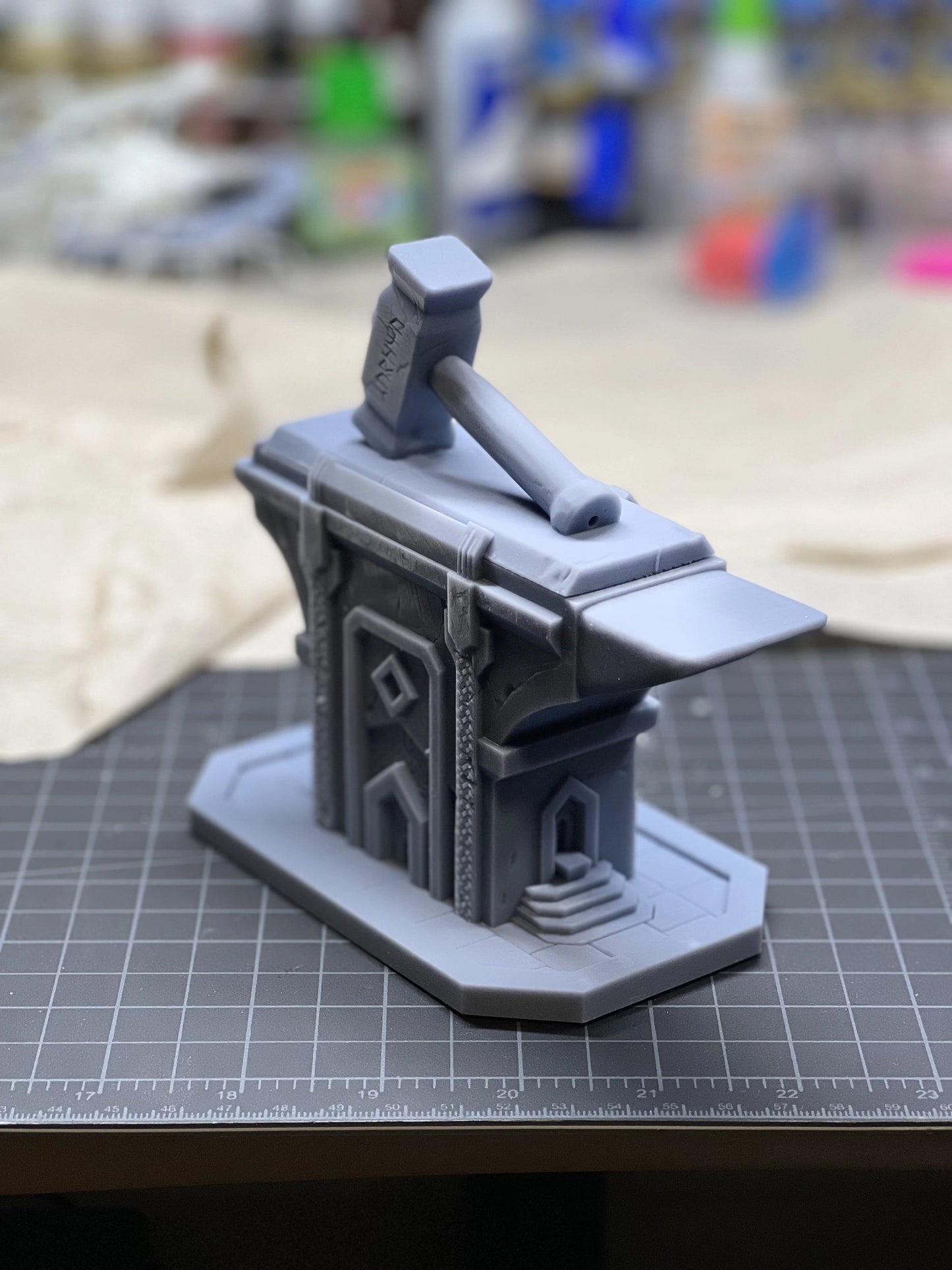 Mythic Roll - Dice Box/Case - Great Anvil - DnD/Pathfinder/TTRPG