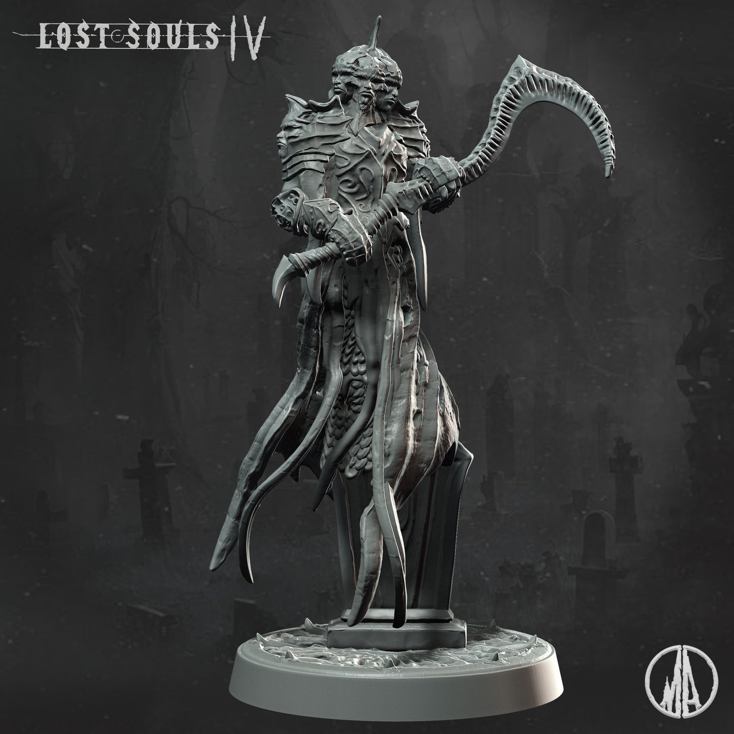Monolith Arts - Lost Souls IV - Echoing Shade #1 - DnD/TTRPG Figure/Miniature