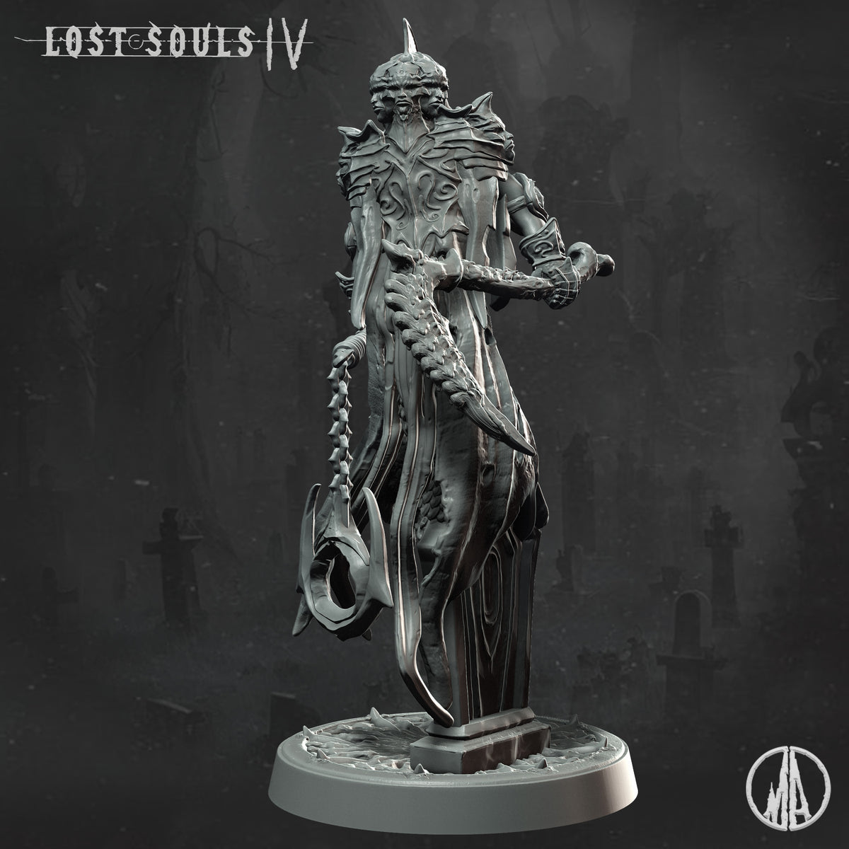 Monolith Arts - Lost Souls IV - Echoing Shade #2 - DnD/TTRPG Figure/Miniature