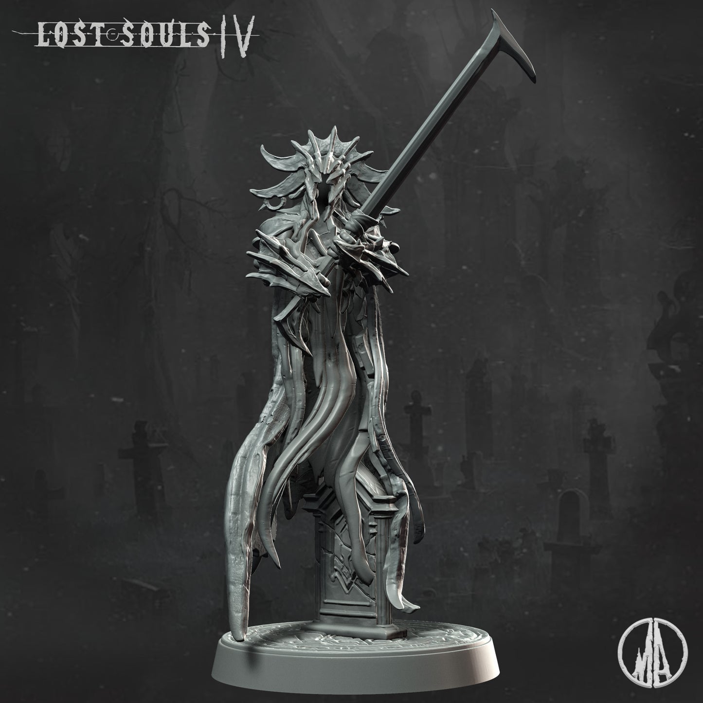 Monolith Arts - Lost Souls IV - Ethereal Wail #4 - DnD/TTRPG Figure/Miniature
