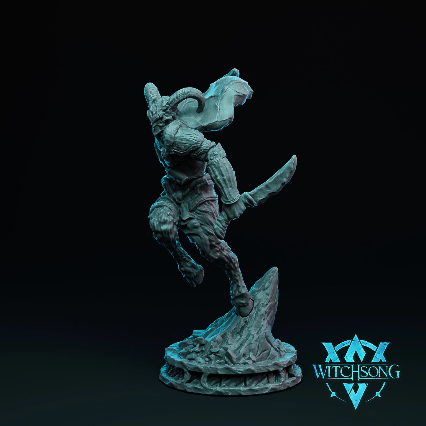 Witchsong Miniatures - Lord of the Grove - Soldiers - 5 Poses - Helios3DPrinting
