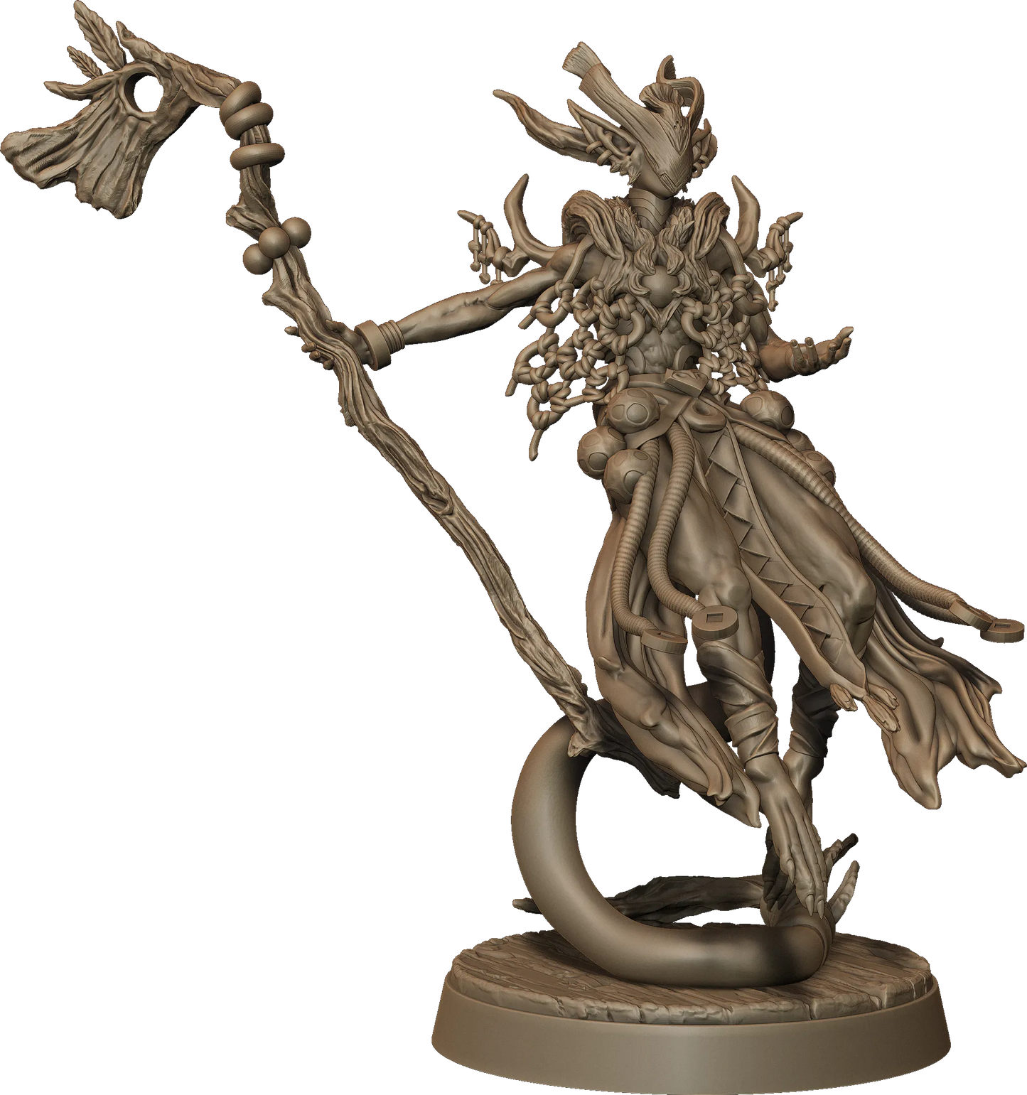 Monolith Arts - Whispering Forest II - Forest Sage #1 - DnD/TTRPG Figure/Miniature