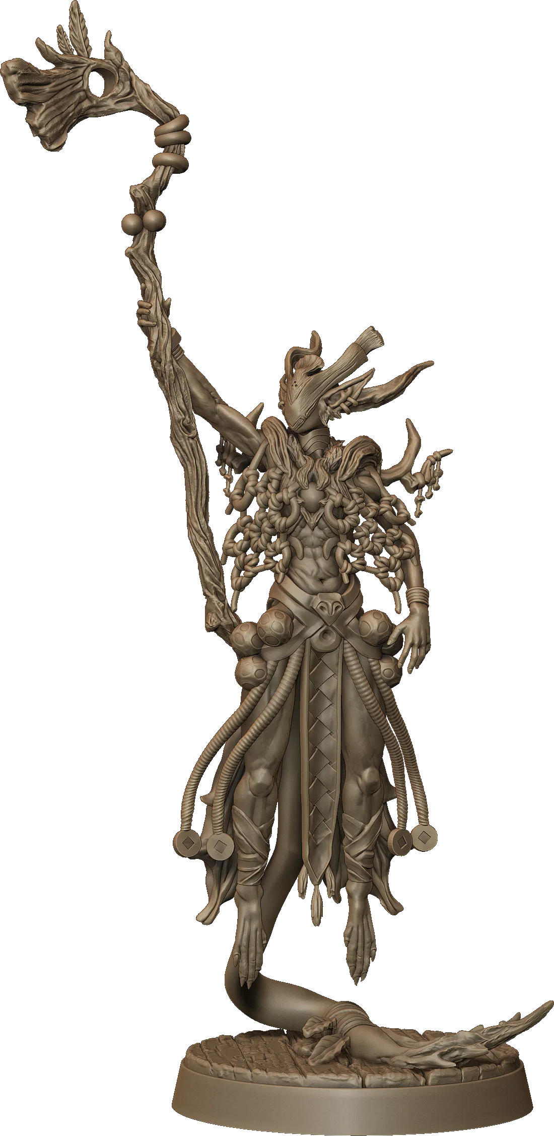 Monolith Arts - Whispering Forest II - Forest Sage #2 - DnD/TTRPG Figure/Miniature