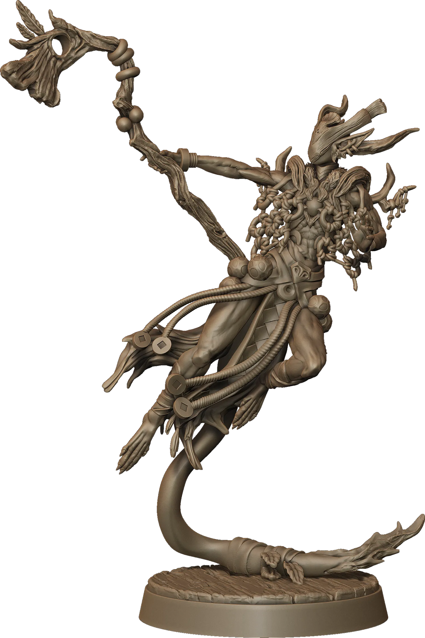 Monolith Arts - Whispering Forest II - Forest Sage #5 - DnD/TTRPG Figure/Miniature