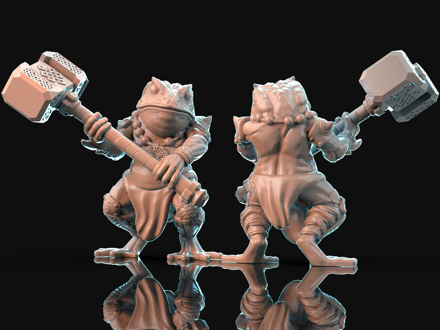 Brayan Nafarrate - Bestiary - Tortle #2 - DnD/TTRPG Figure/Miniature