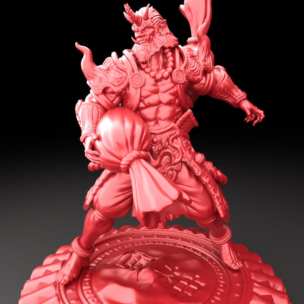 Brayan Nafarrate - Bestiary #5 - Fujin #2 - DnD/TTRPG Figure/Miniature