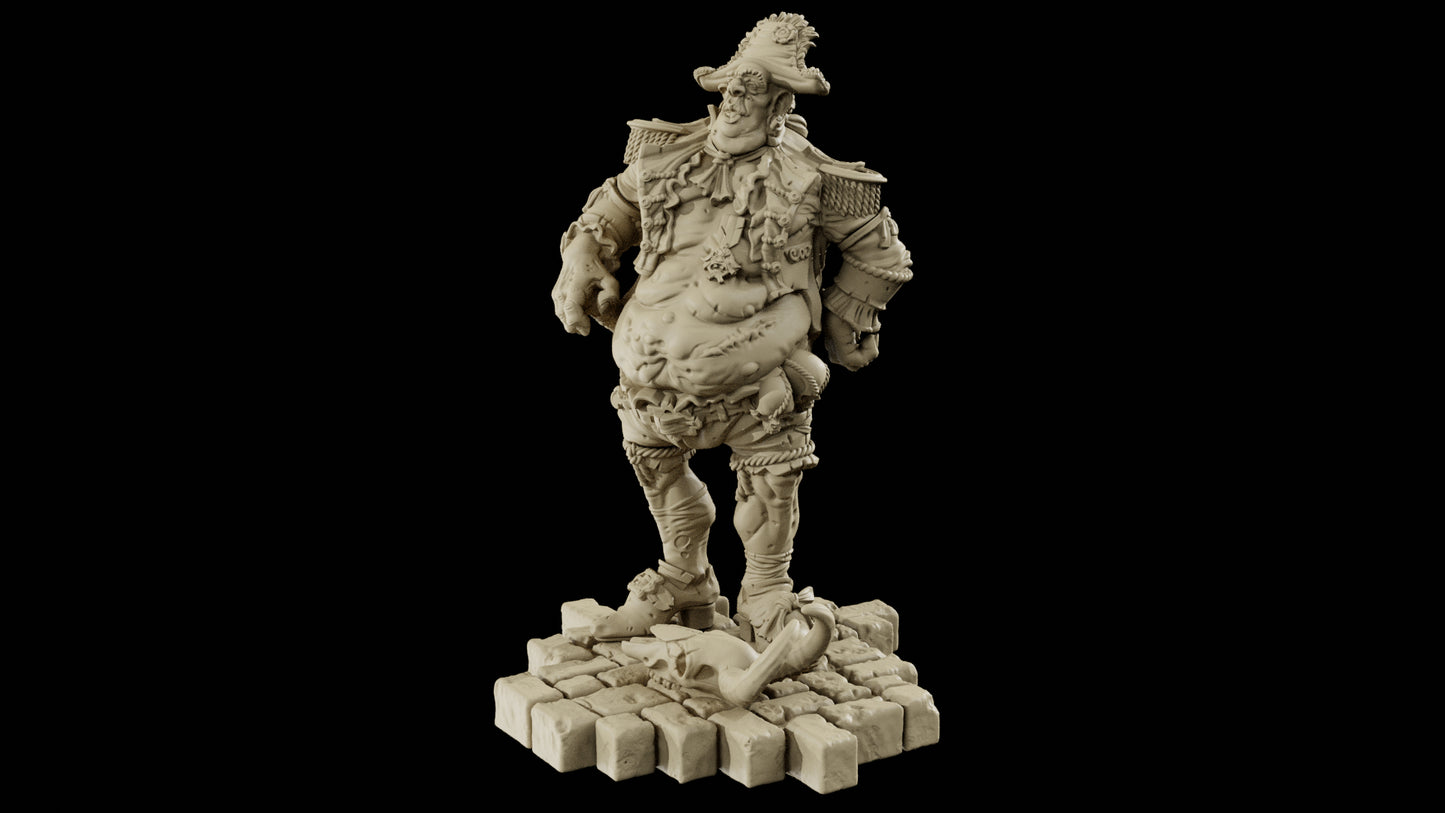Bemazz Miniatures - Unstoppable Horde - Ogre Captain - DnD/TTRPG Figure/Miniature