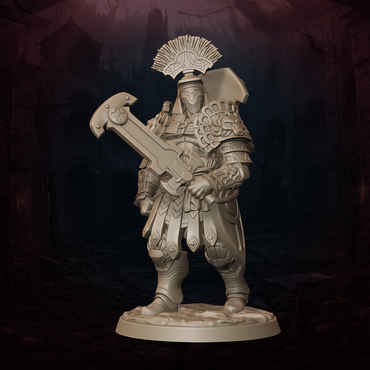 Monolith Arts - Shadows in the Abyss - Gladiator #4 - DnD/TTRPG Figure/Miniature