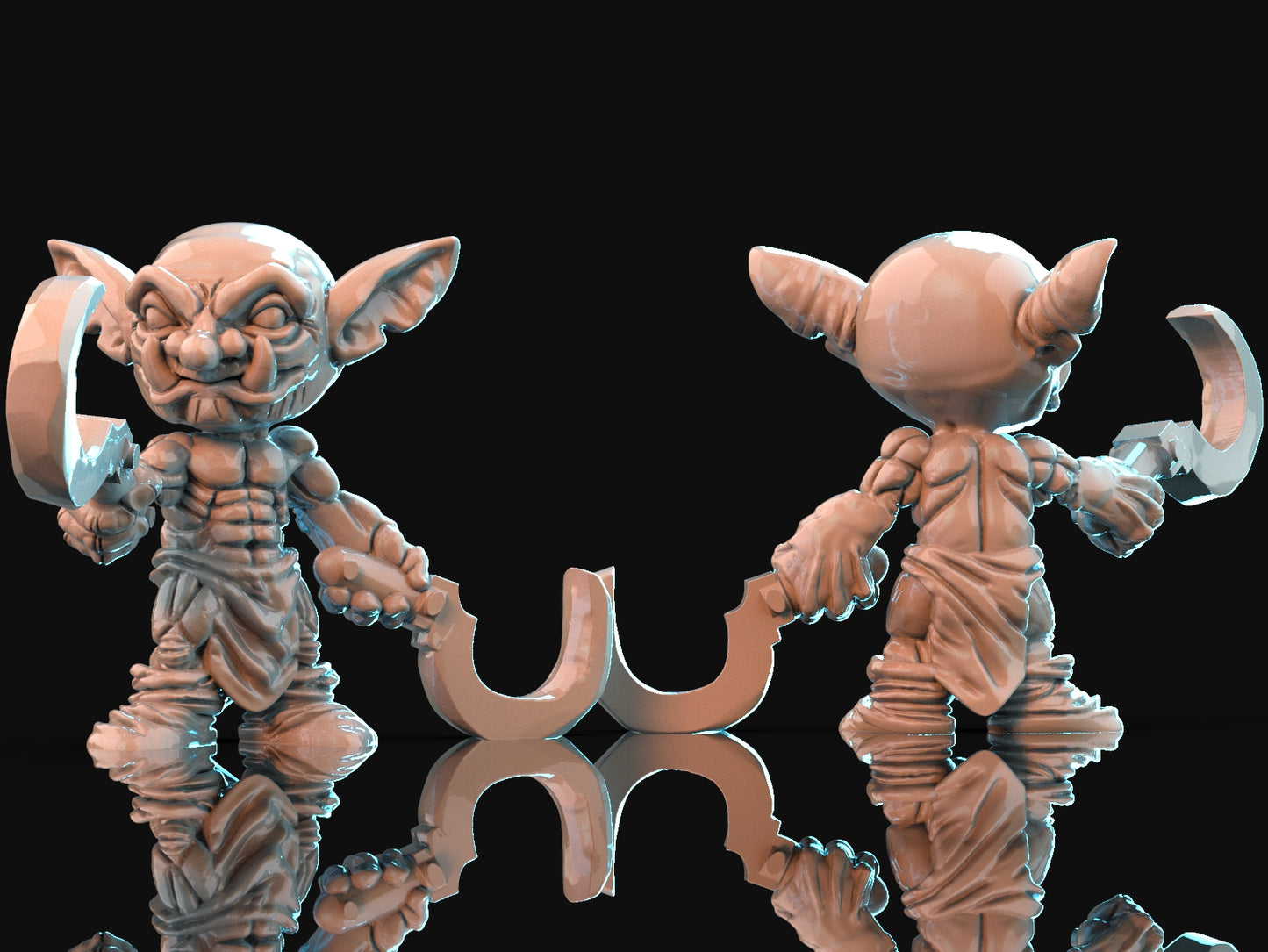 Brayan Nafarrate - Bestiary #1 - Goblin #1 - DnD/TTRPG Figure/Miniature