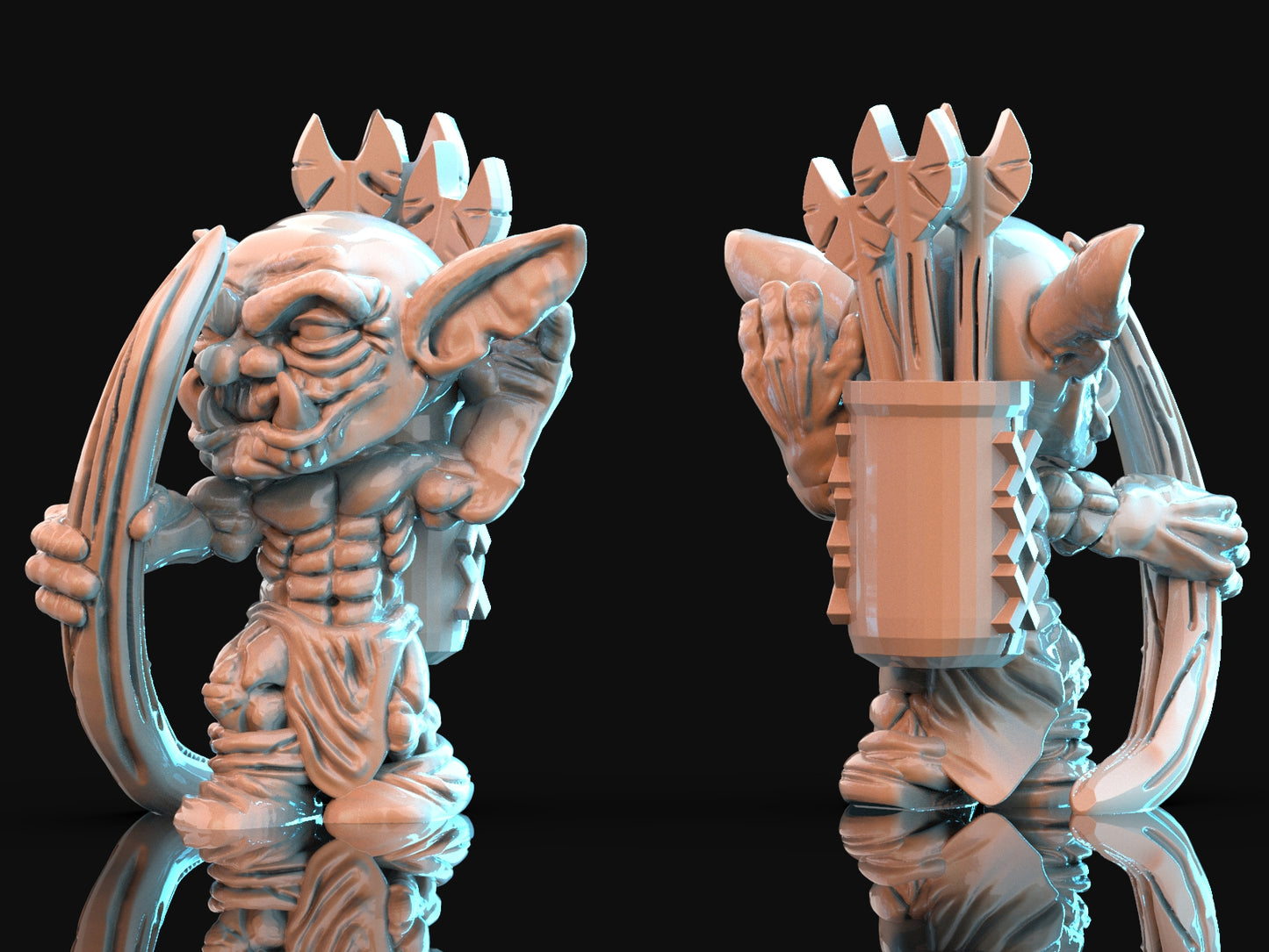 Brayan Nafarrate - Bestiary #1 - Goblin #3 - DnD/TTRPG Figure/Miniature