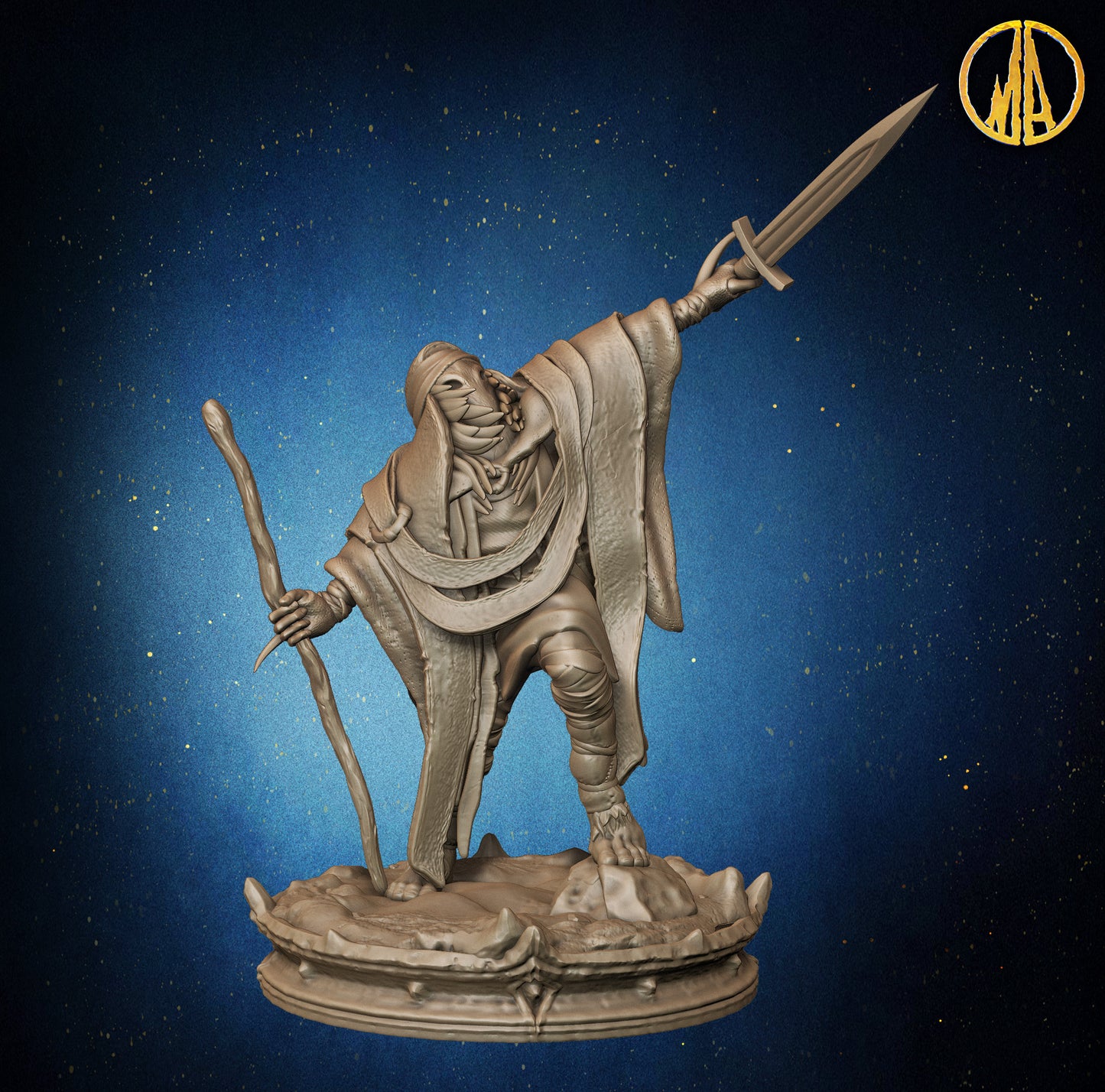 Monolith Arts - Whispering Forest - Grassfolk #3 - DnD/TTRPG Figure/Miniature