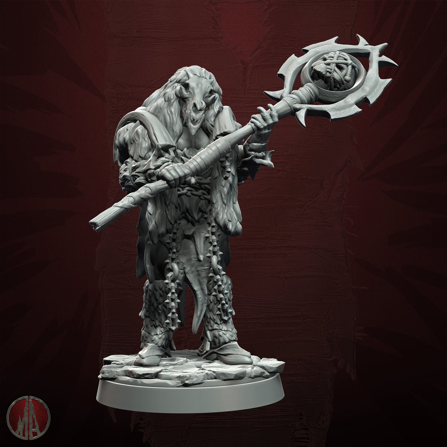 Monolith Arts - Orc Horde - Grishkun #5 - DnD/TTRPG Figure/Miniature