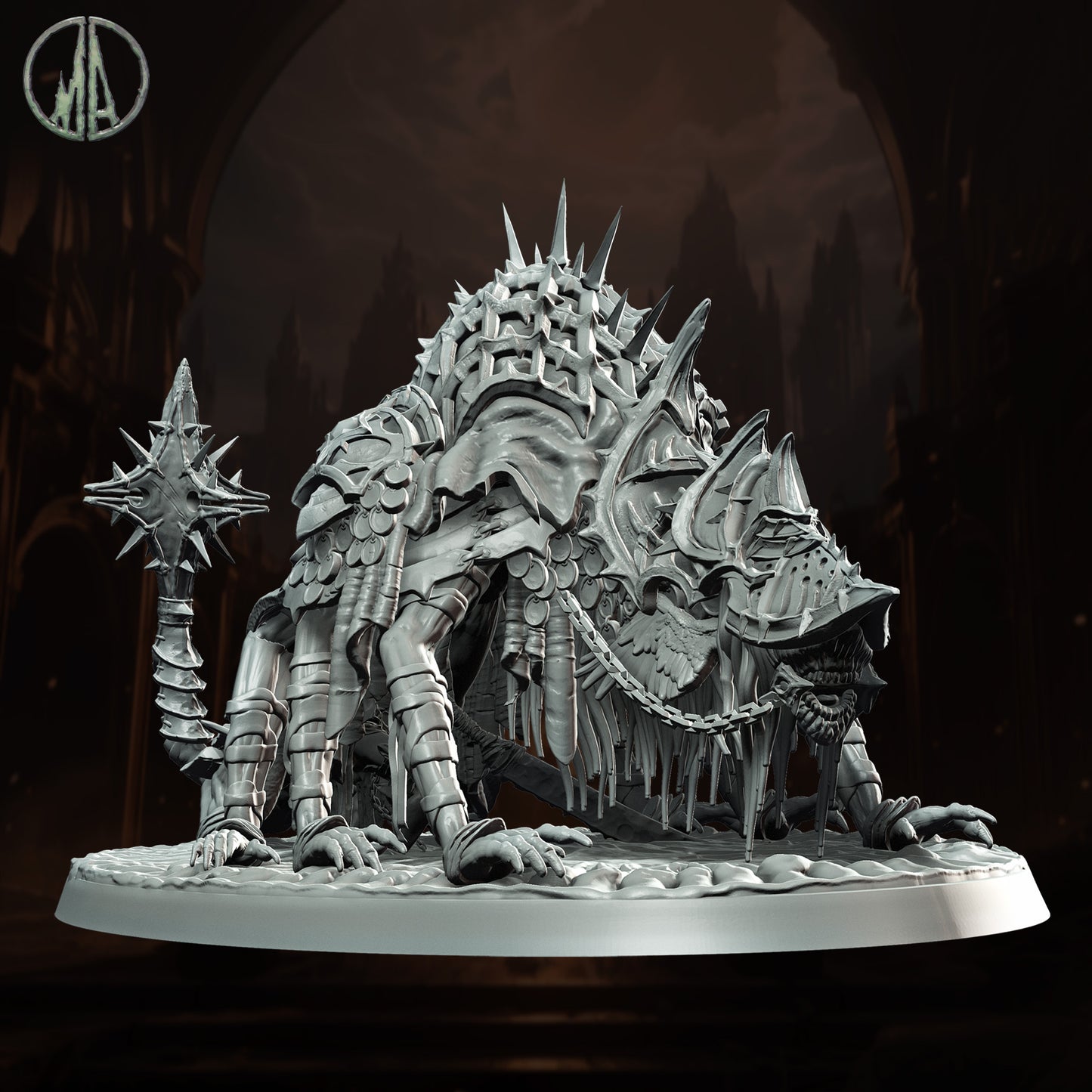 Monolith Arts - Whispers of the Cursed - Abomination - DnD/TTRPG Figure/Miniature