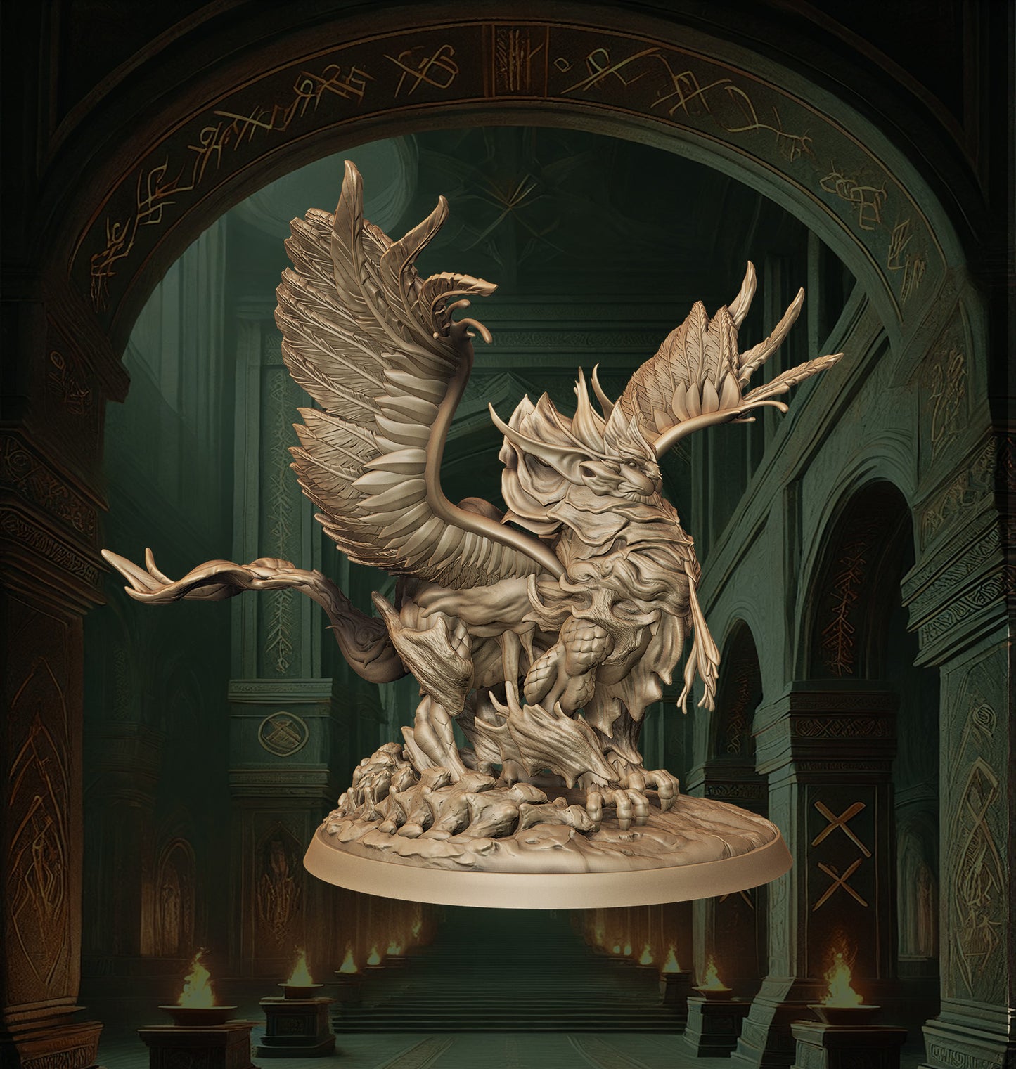 Monolith Arts - Dwarves - Gryphon #3 - DnD/TTRPG Figure/Miniature