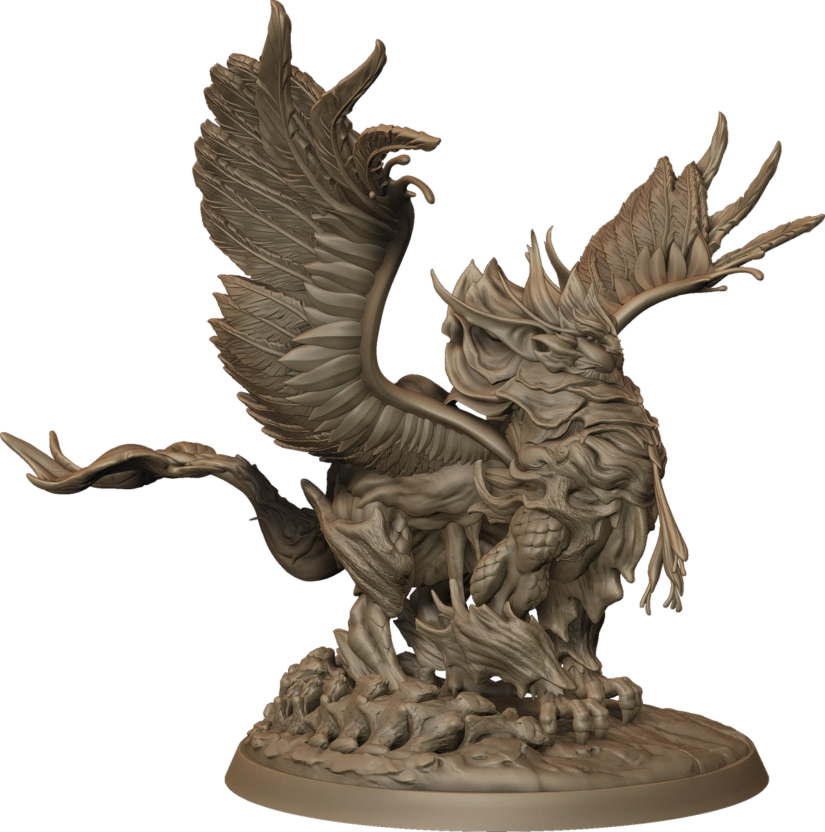 Monolith Arts - Whispering Forest II - Griffon #3 - DnD/TTRPG Figure/Miniature