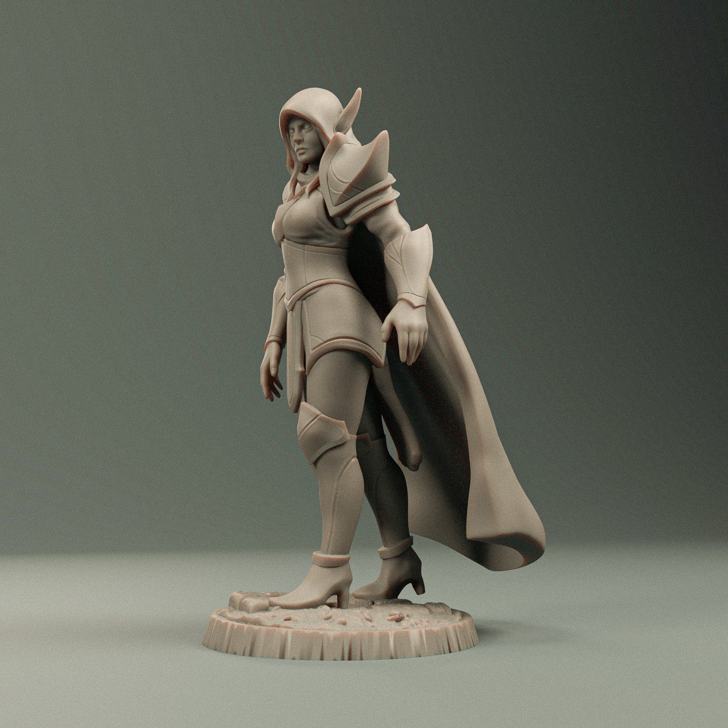 Dinoworld - Kingdoms - Dark Elf - DnD/Tabletop/TTRPG Figure Miniature