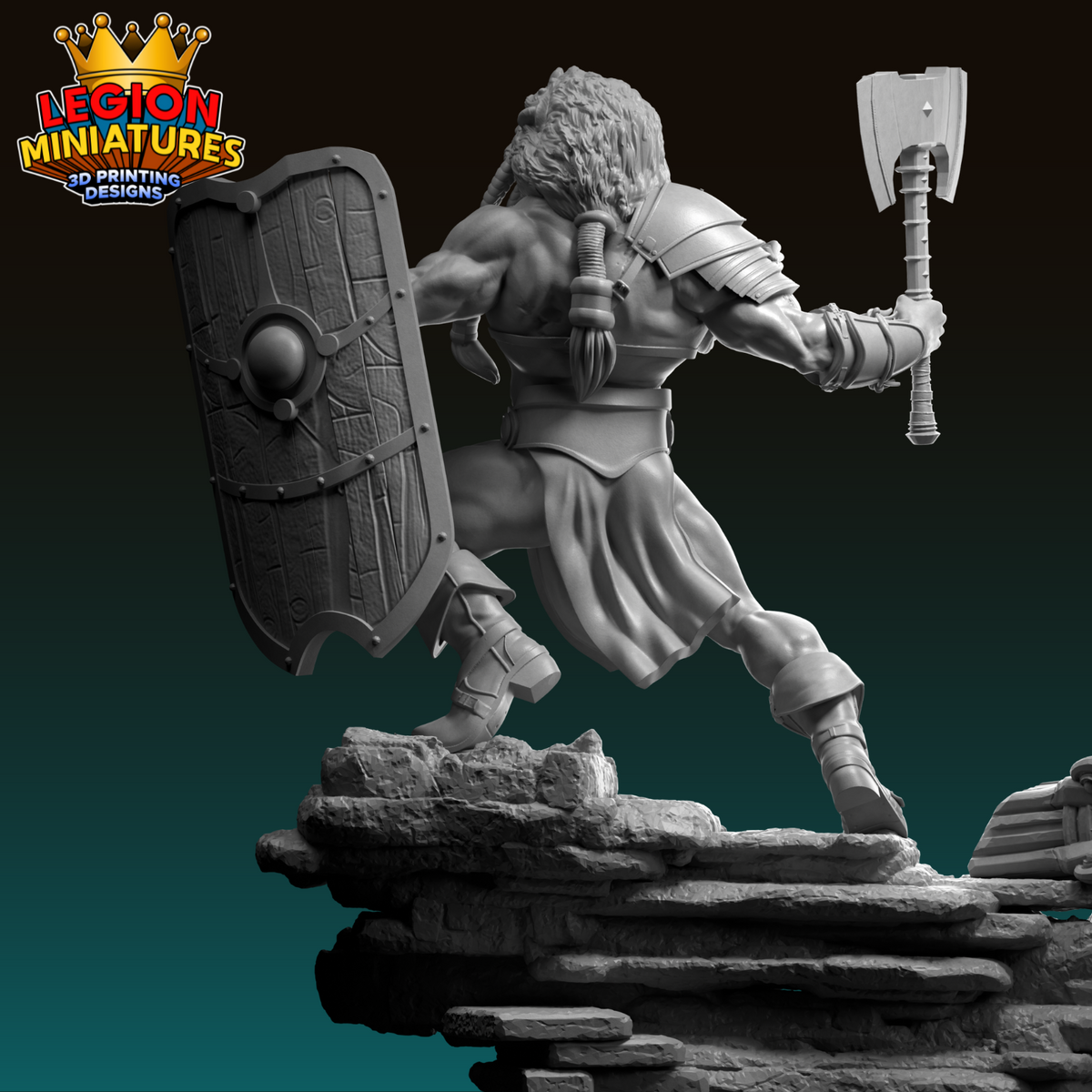 Lucia Sanchez - Animal Warriors - Halgar #2 - 75mm Pin Up/Figure/Model/Diorama