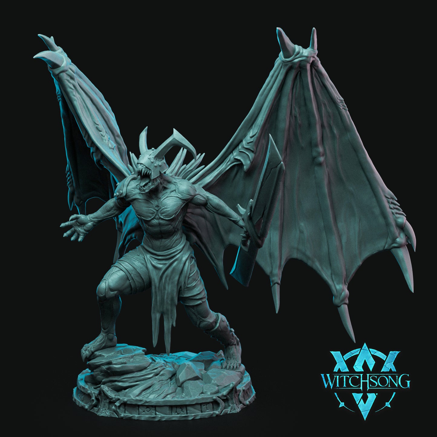 Witchsong Miniatures - Hellforged - Lieutenant Eggath - Helios3DPrinting