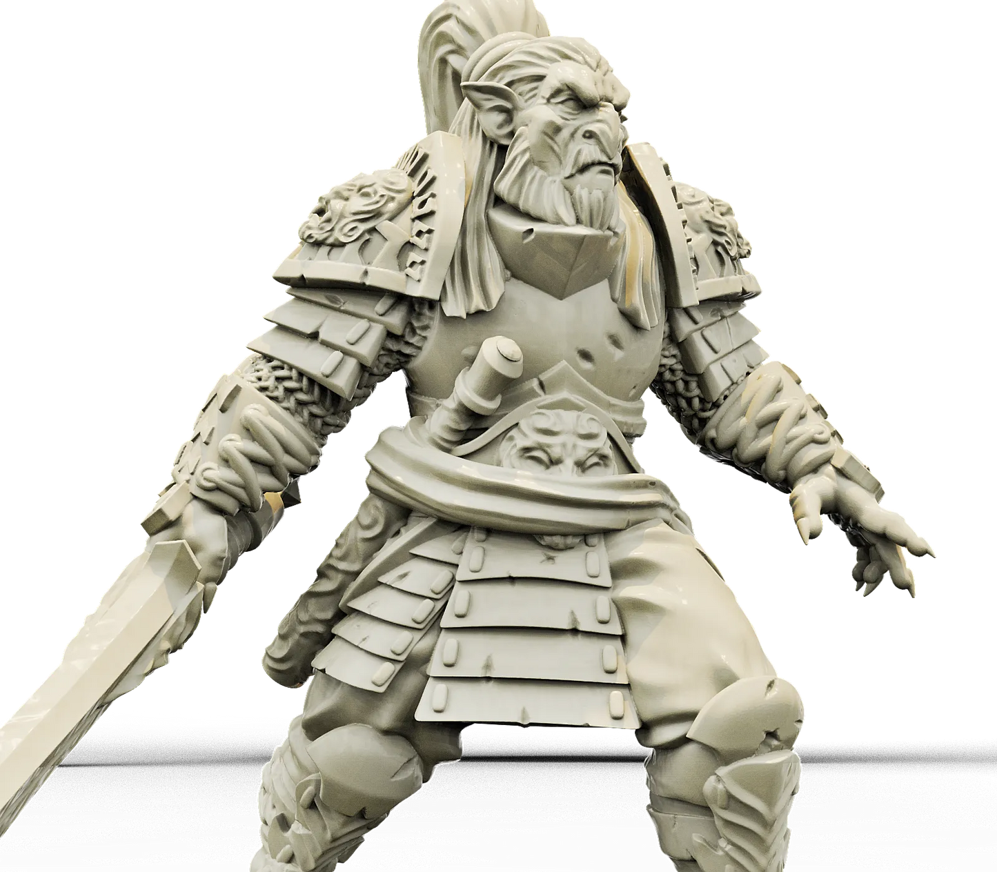 Brayan Nafarrate - Bestiary #4 - Hobgoblin #2 - DnD/TTRPG Figure/Miniature