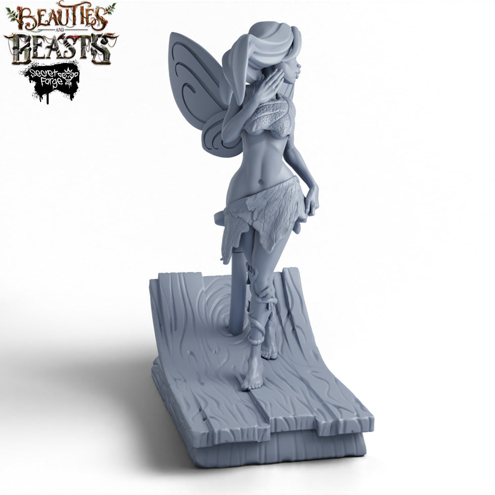 Secret Forge - Fae Gon' Wild - Caught in a Flutter - 120mm Pin Up/Figure/Model/Diorama