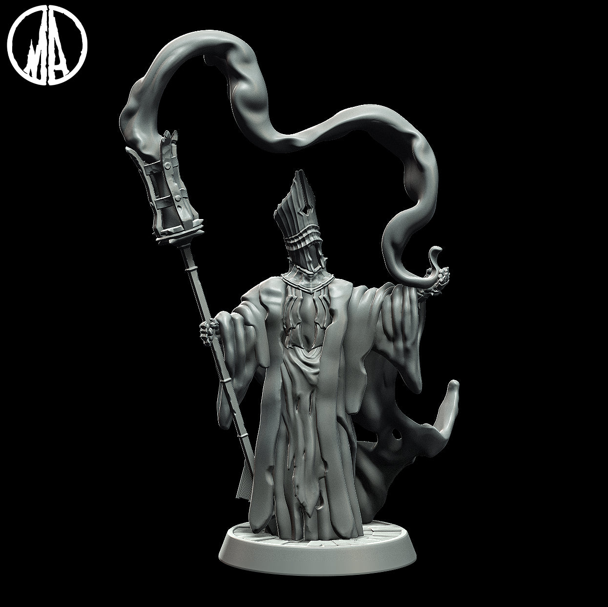 Monolith Arts - Lost Souls - Insane Cleric - DnD/TTRPG Figure/Miniature