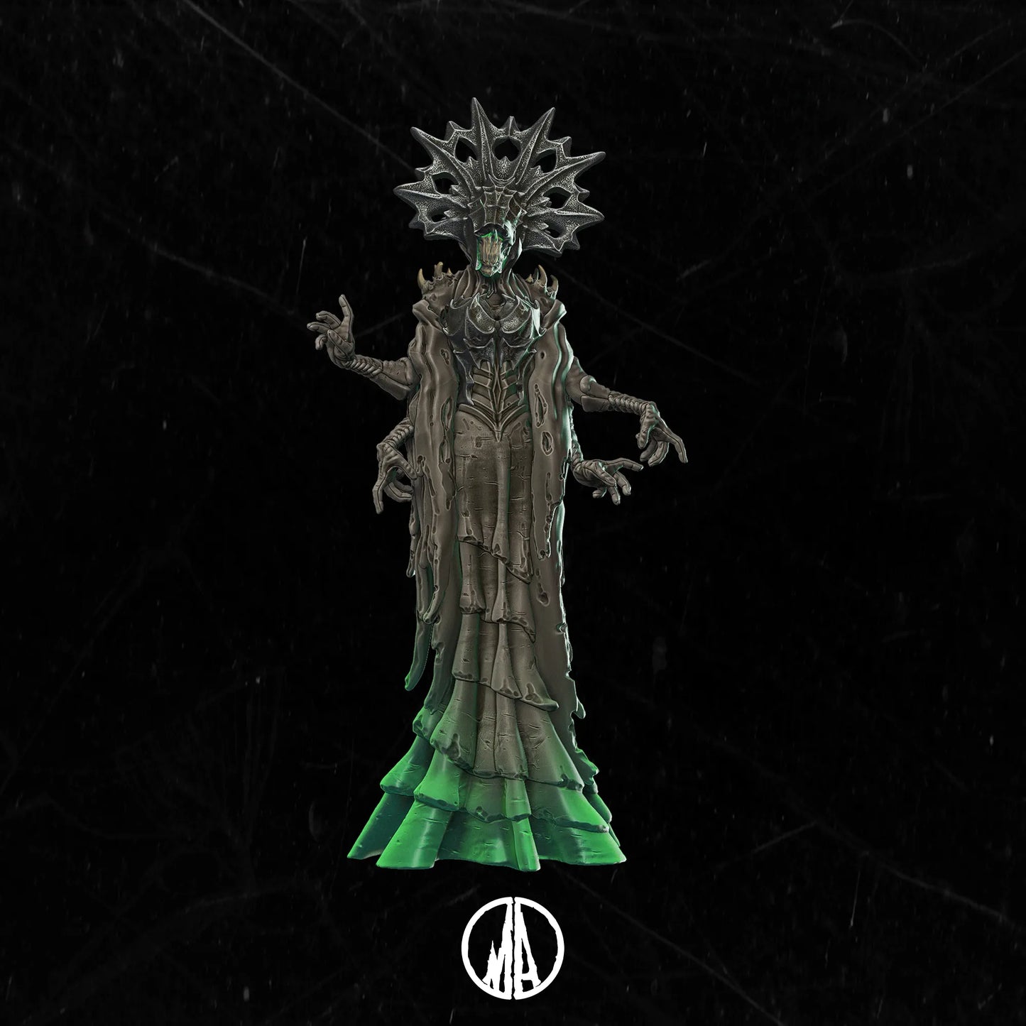 Monolith Arts - Lost Souls II - Insane Witch - DnD/TTRPG Figure/Miniature