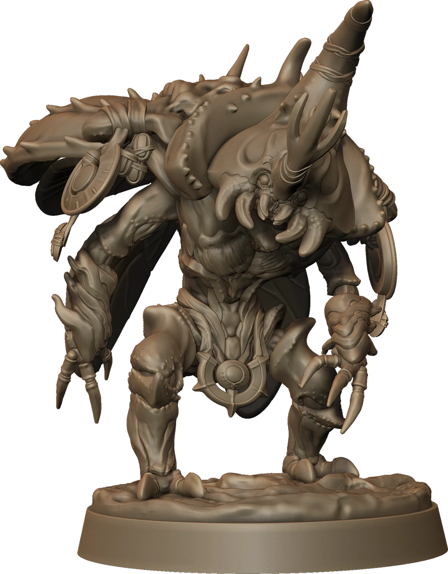 Monolith Arts - Whispering Forest II - Insect Warrior #1 - DnD/TTRPG Figure/Miniature