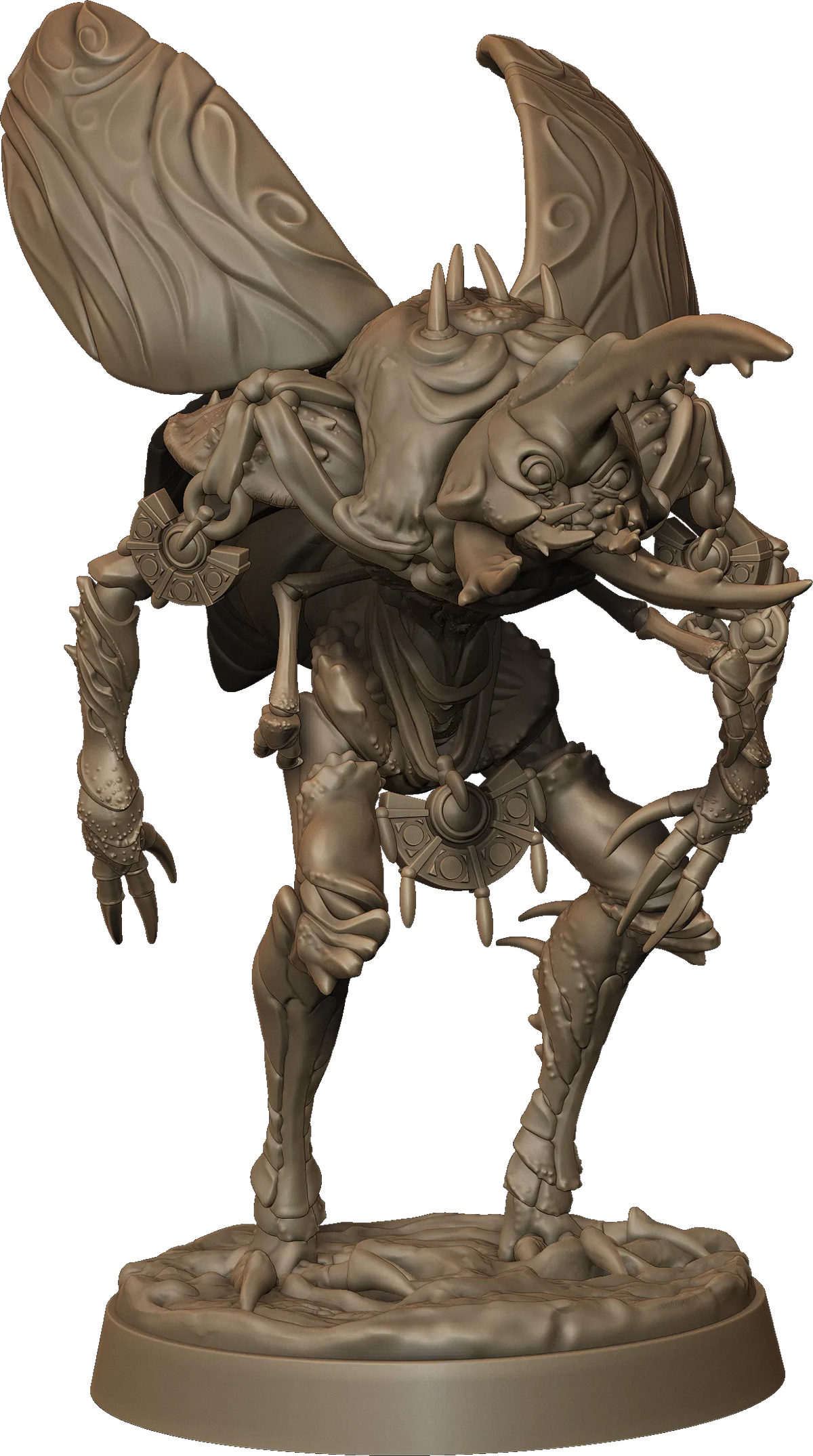 Monolith Arts - Whispering Forest II - Insect Warrior #4 - DnD/TTRPG Figure/Miniature
