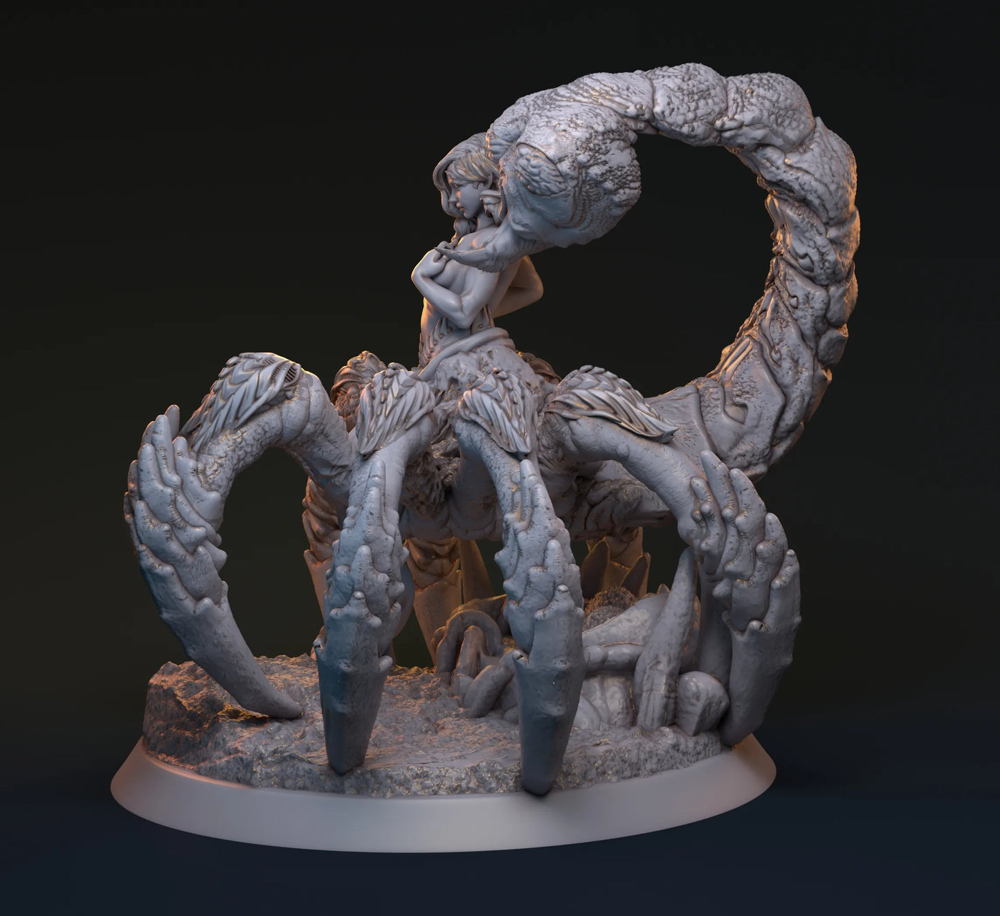 HardWitch Games - Jyorogumo - 75mm Pin Up/Figure/Model/Diorama