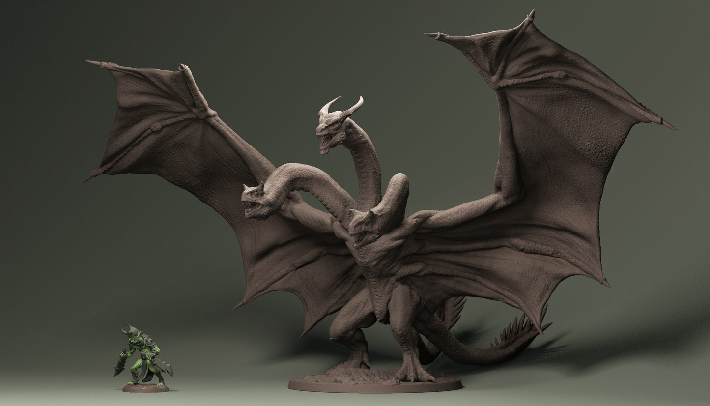 Dinoworld - Kingdoms #2 - Kaiju Carnivora - DnD/Pathfinder/TTRPG Figure