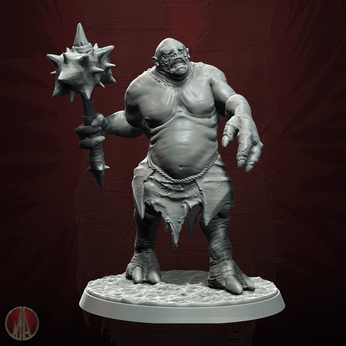 Monolith Arts - Orc Horde - Ogre Kelraz #2 - DnD/TTRPG Figure/Miniature