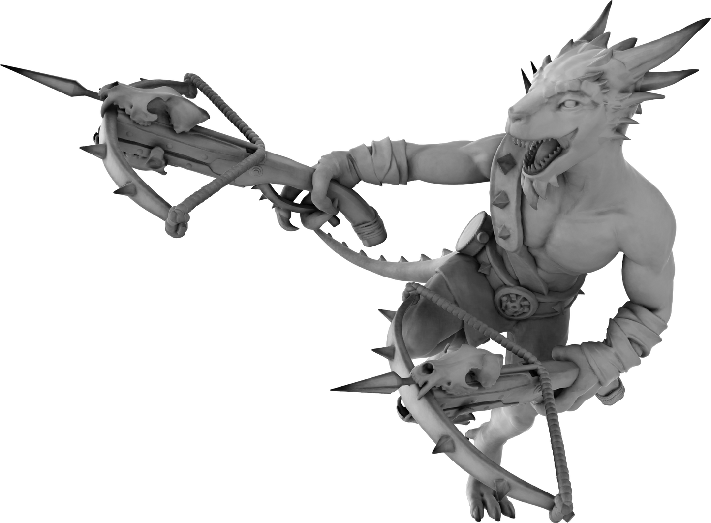3 Amigos Miniatures - Kobold w/Crossbow - DnD/TTRPG Figure/Miniature - Helios3DPrinting