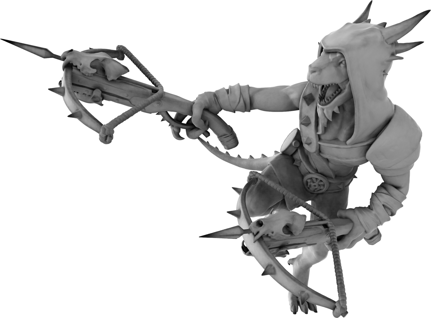 3 Amigos Miniatures - Kobold w/Crossbow - DnD/TTRPG Figure/Miniature - Helios3DPrinting