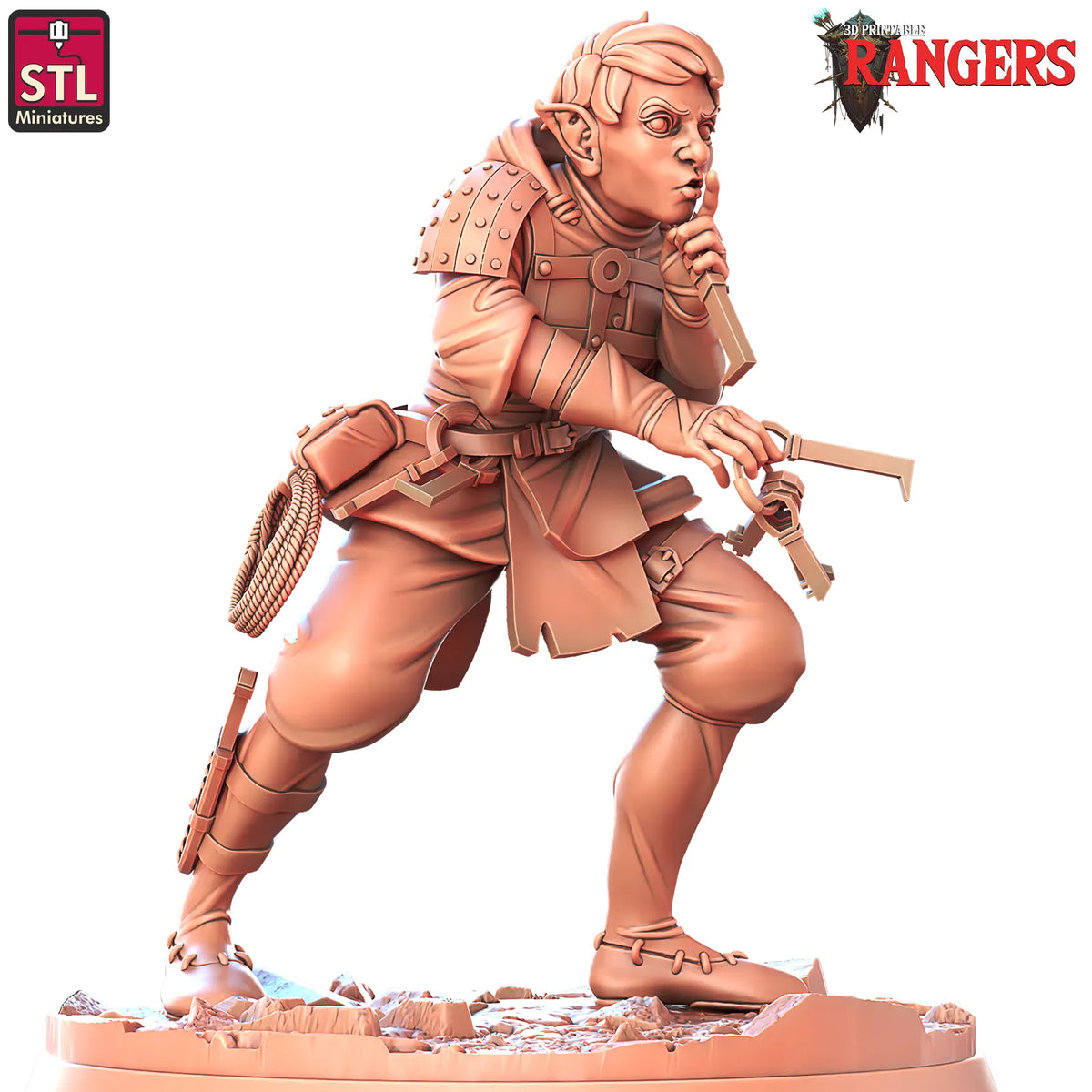 STL Miniatures - Rogue - DnD/TTRPG Figure/Miniature