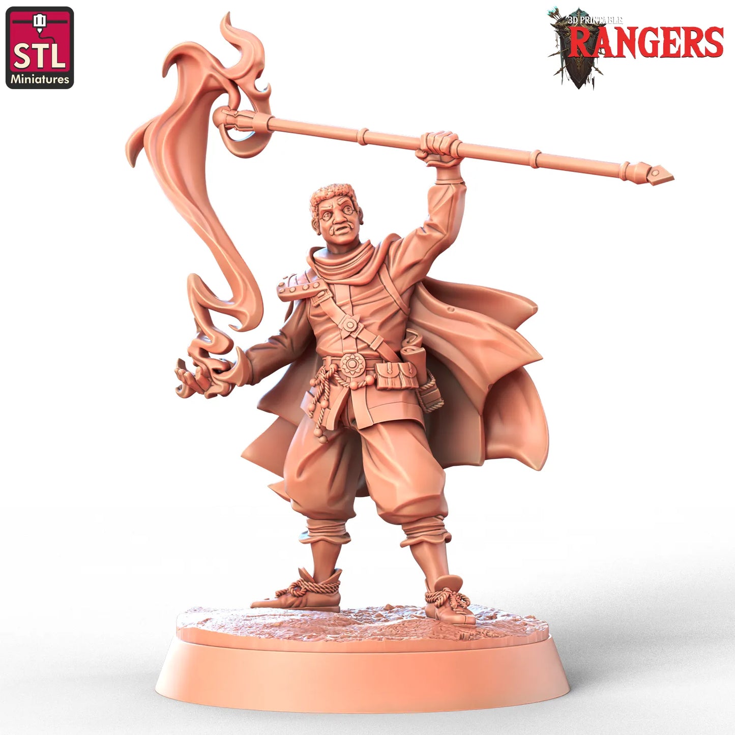 STL Miniatures - Wizard - DnD/TTRPG Figure/Miniature