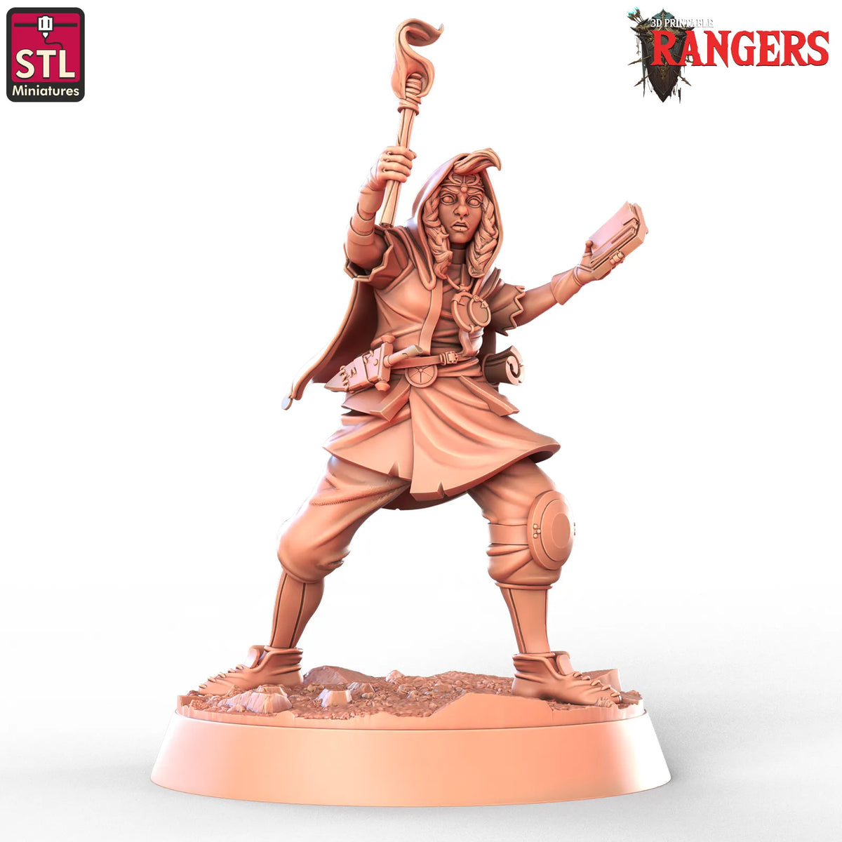 STL Miniatures - Arcanist - DnD/TTRPG Figure/Miniature