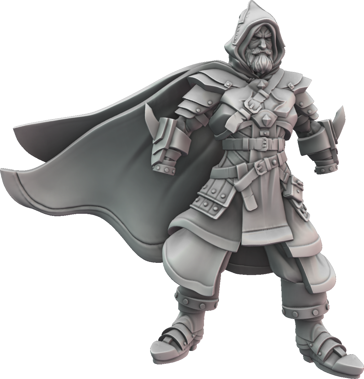 STL Miniatures - Ranger #3 - DnD/TTRPG Figure/Miniature