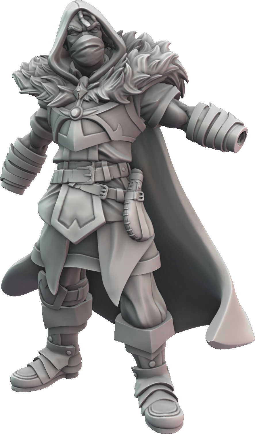 STL Miniatures - Ranger #8 - DnD/TTRPG Figure/Miniature