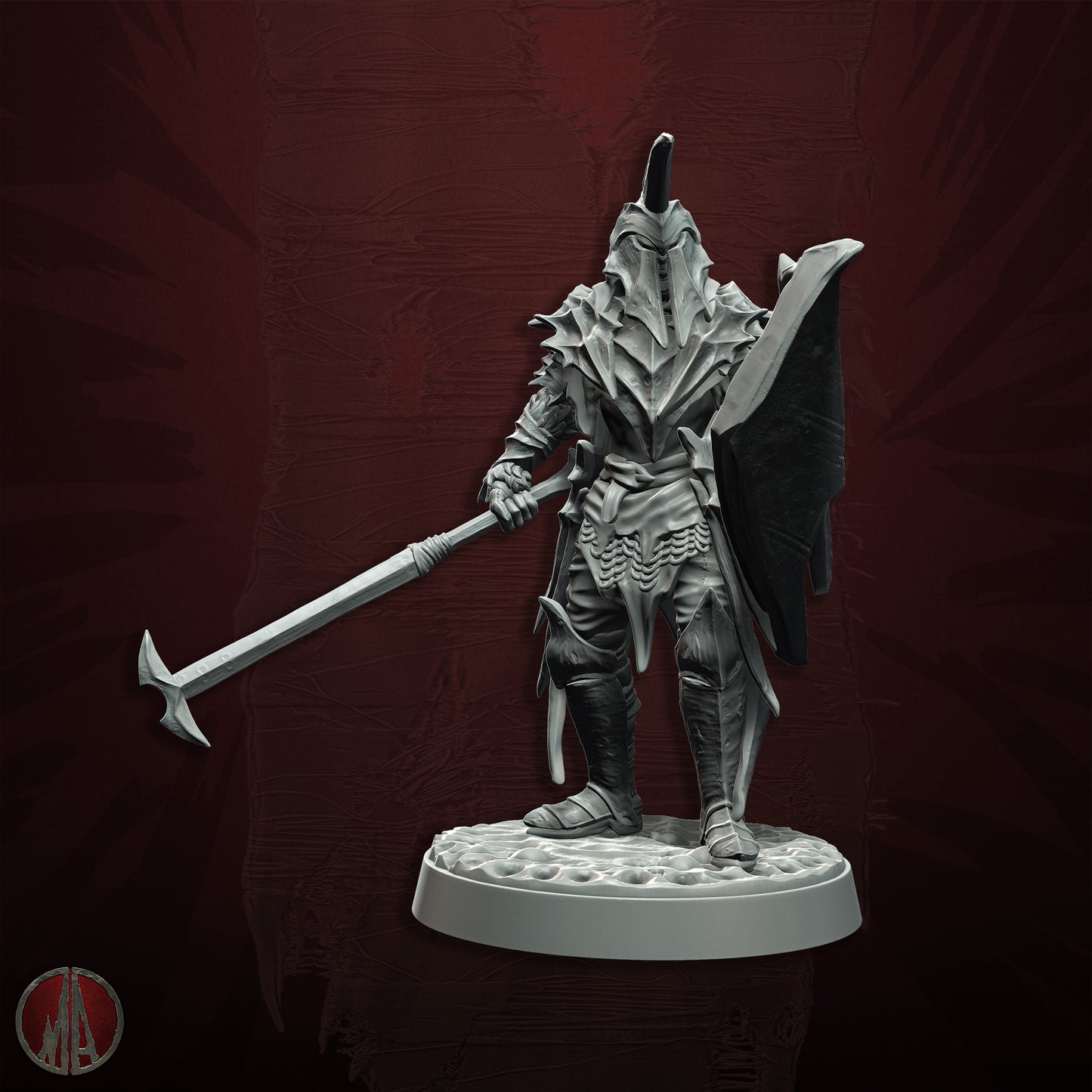 Monolith Arts - Orc Horde - Kugred #3 - DnD/TTRPG Figure/Miniature