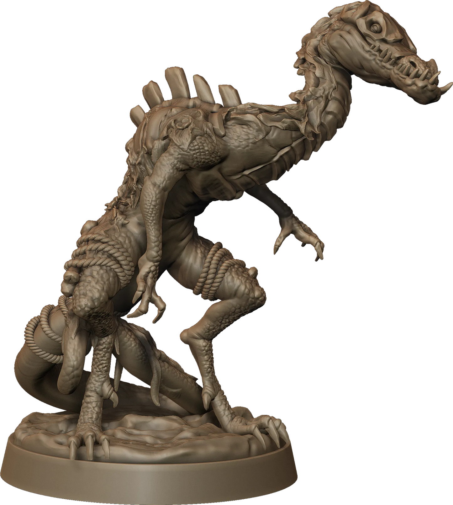 Monolith Arts - Whispering Forest II - Lizard #2 - DnD/TTRPG Figure/Miniature
