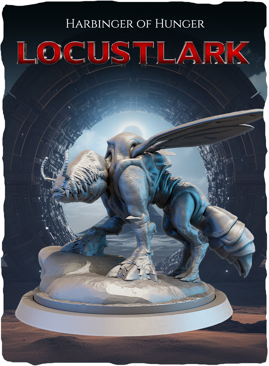 Fredrik Rosado - Hive Invasion - Locustlark #2 - DnD/TTRPG/Roleplaying/Wargames
