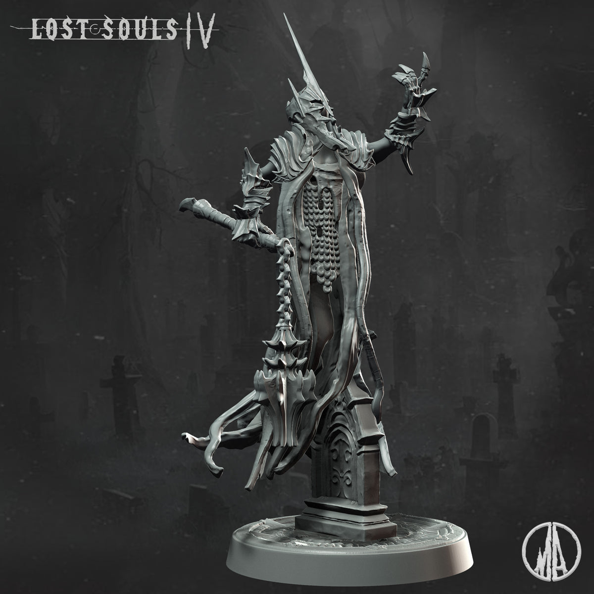 Monolith Arts - Lost Souls IV - Lost Whisper #2 - DnD/TTRPG Figure/Miniature