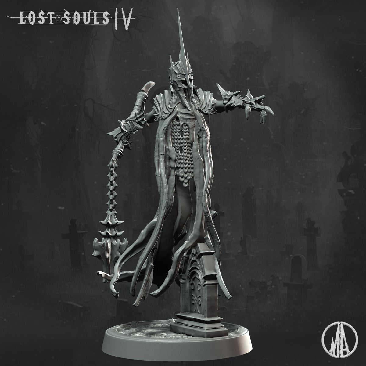 Monolith Arts - Lost Souls IV - Lost Whisper #3 - DnD/TTRPG Figure/Miniature