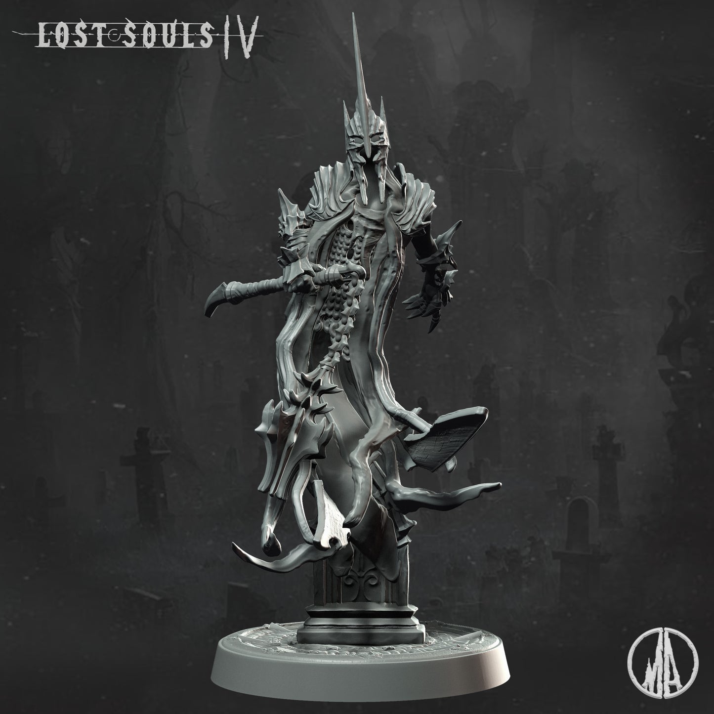 Monolith Arts - Lost Souls IV - Lost Whisper #4 - DnD/TTRPG Figure/Miniature